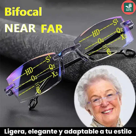 TR90™ | Gafas Bifocales Fotocromáticas + Estuche y Paño De Limpieza